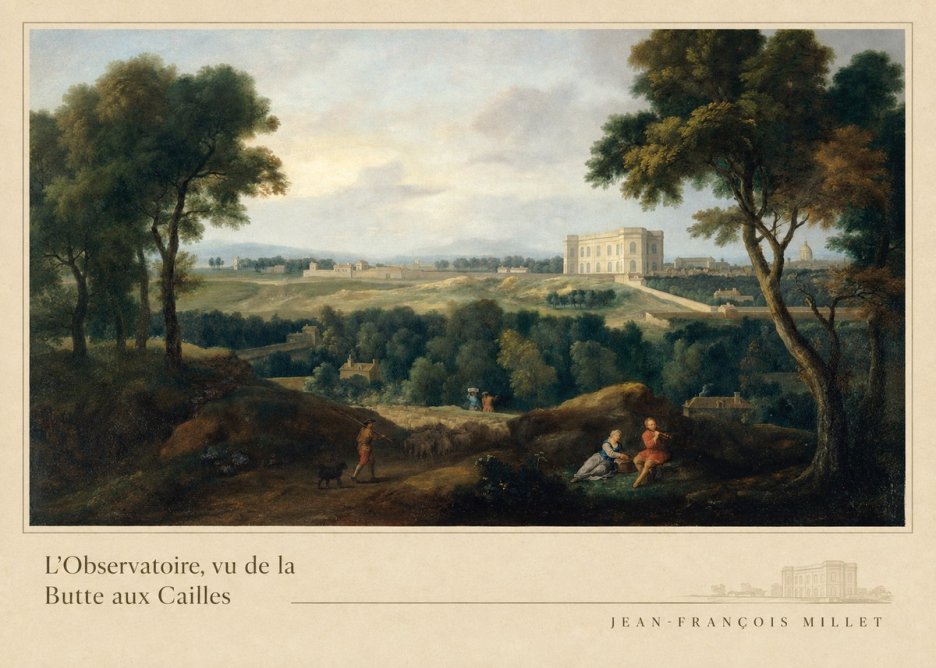 Jean-François Millet L'observatoire, Vu De La Butte Aux Cailles No4 - Póster