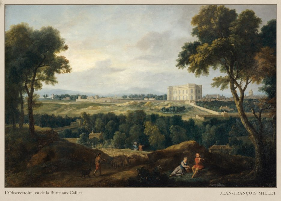 Jean-François Millet L'observatoire, Vu De La Butte Aux Cailles No5 - Póster