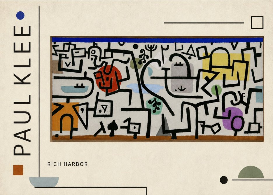 Paul Klee Rich Harbor No2 - Póster