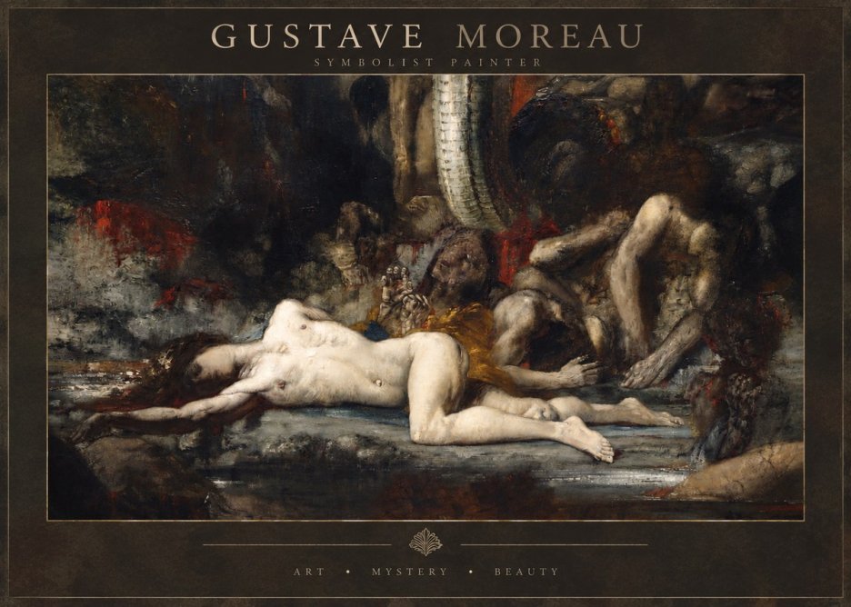 Gustave Moreau Despair No2 - Póster