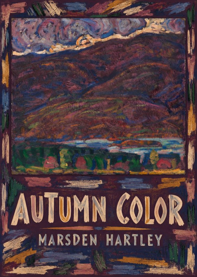 Marsden Hartley Autumn Color No5 - Póster