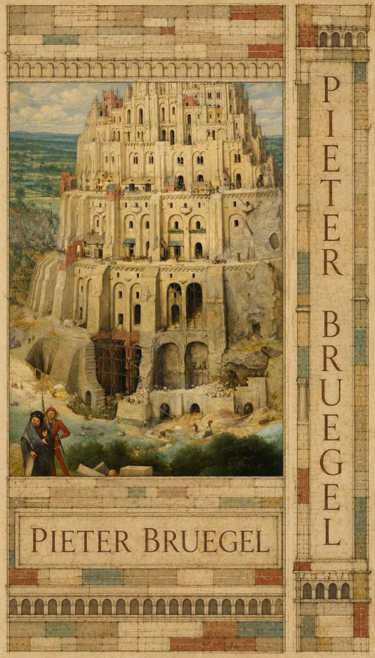 Pieter Bruegel The Tower of Babel IV No6 - Póster