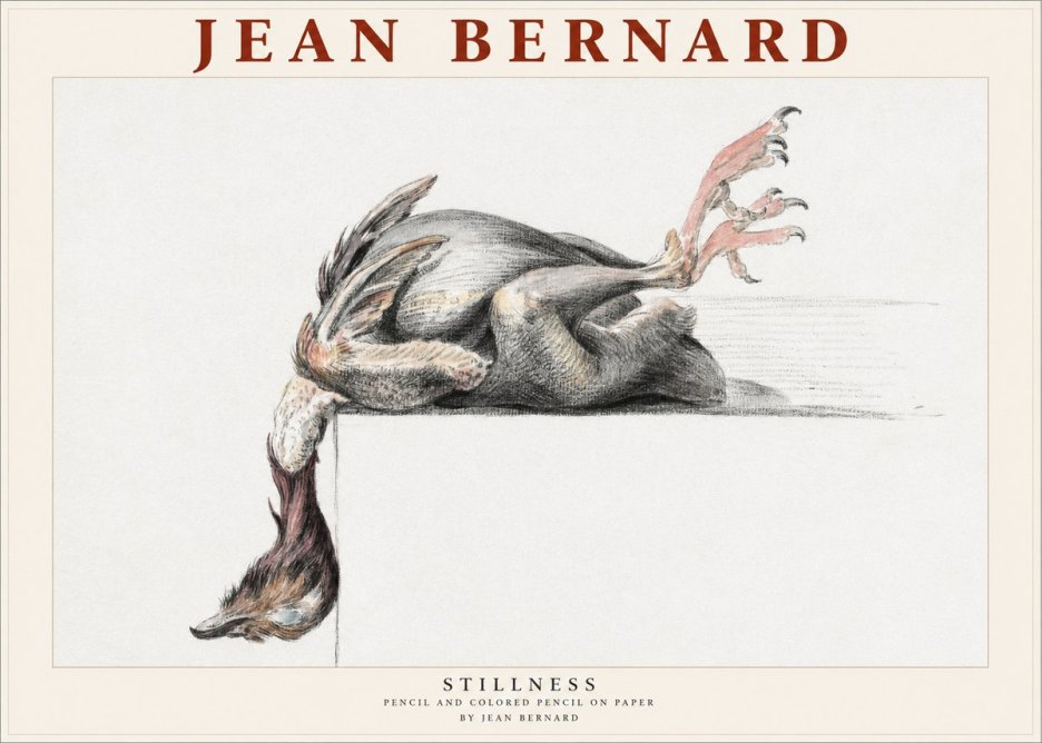 Jean Bernard Stillness No1 - Póster