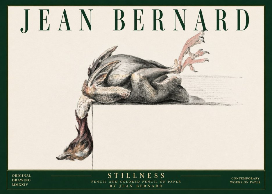 Jean Bernard Stillness No3 - Póster