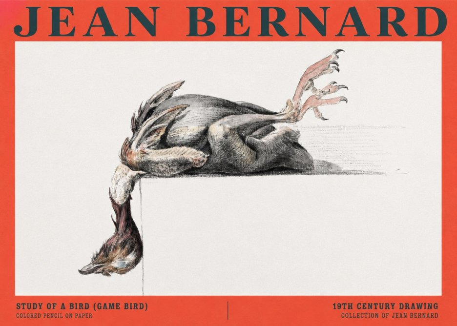 Jean Bernard Stillness No5 - Póster