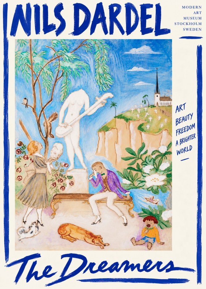 Nils Dardel The Song No5 - Póster