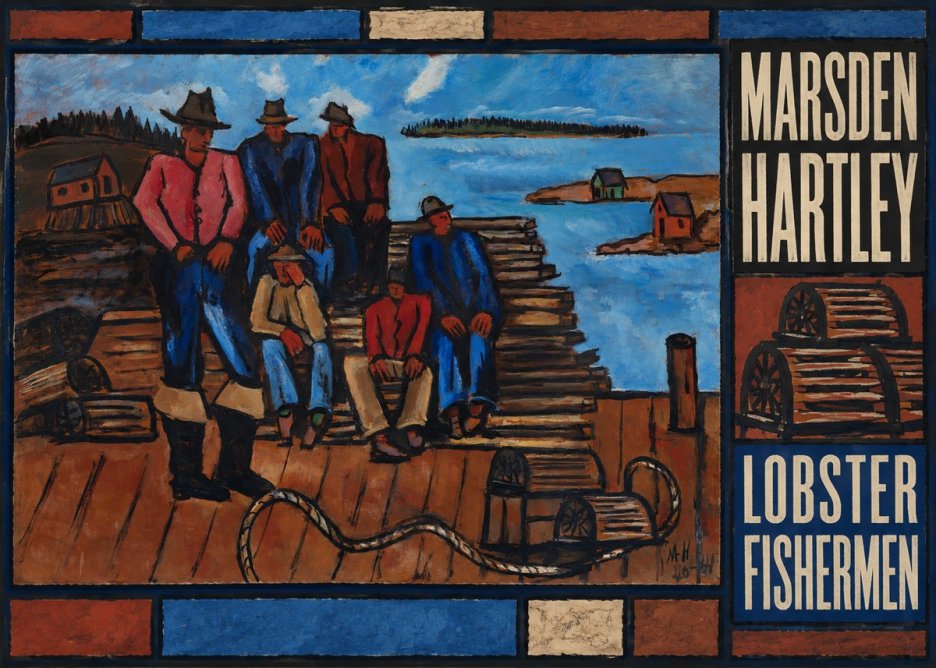 Marsden Hartley Lobster Fishermen I No5 - Póster