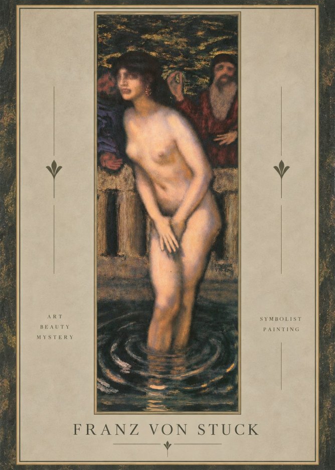 Franz von Stuck Susanna No3 - Póster