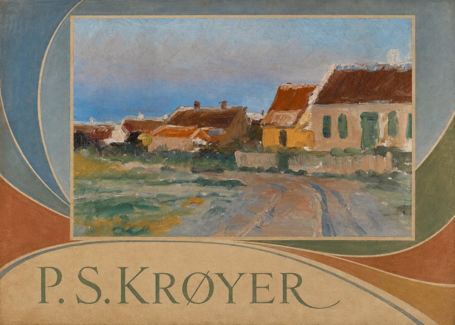 P.S. Krøyer Houses in Skagen No5 - Póster