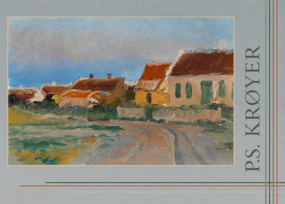 P.S. Krøyer Houses in Skagen No6 - Póster