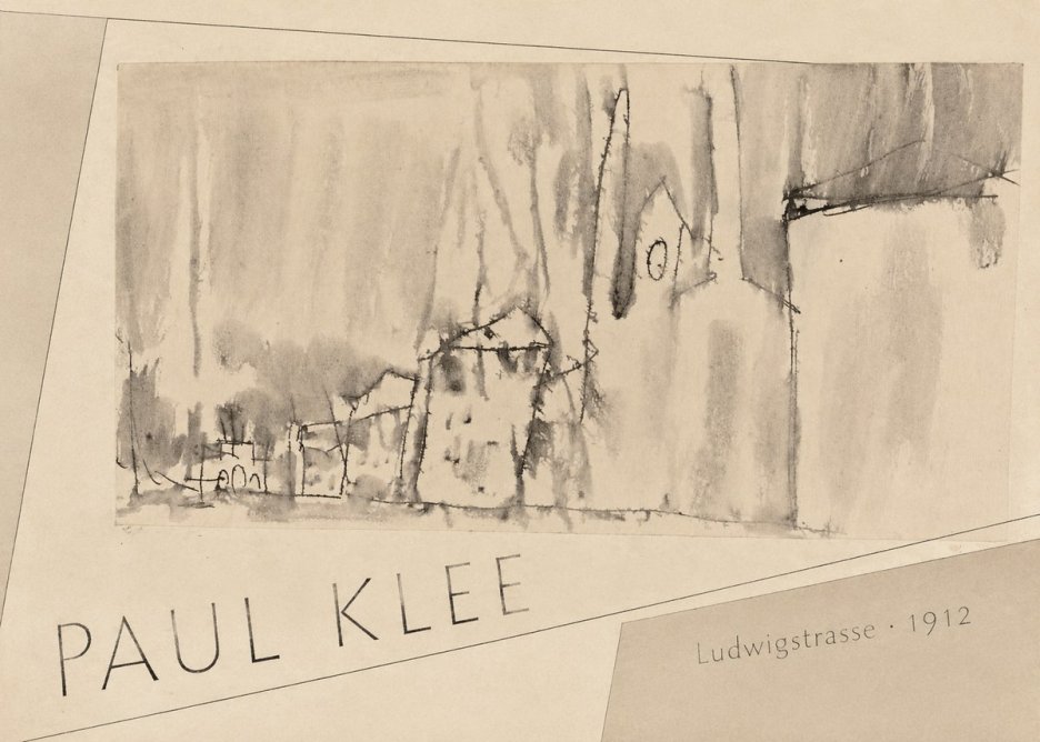 Paul Klee Ludwigstrasse No5 - Póster