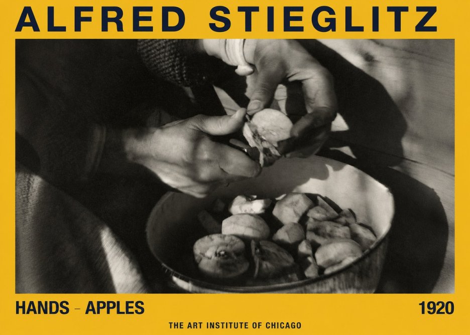 Alfred Stieglitz Hands - Apples No2 - Póster