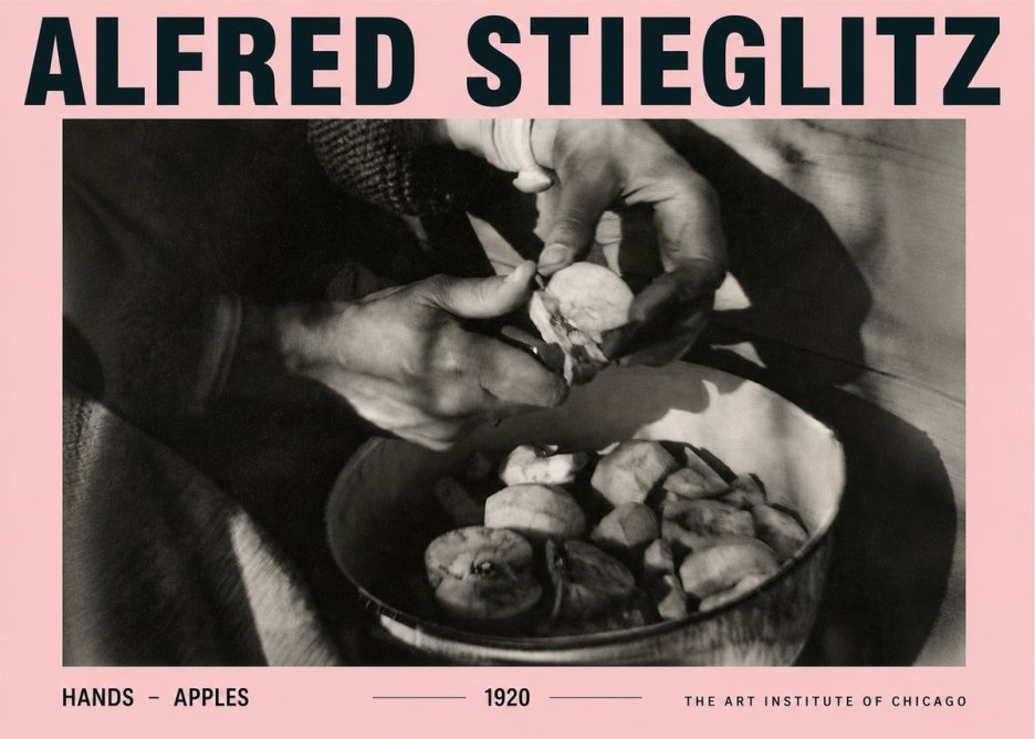 Alfred Stieglitz Hands - Apples No4 - Póster