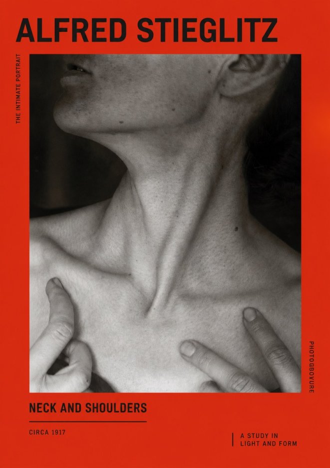 Alfred Stieglitz Neck and Shoulders No2 - Póster