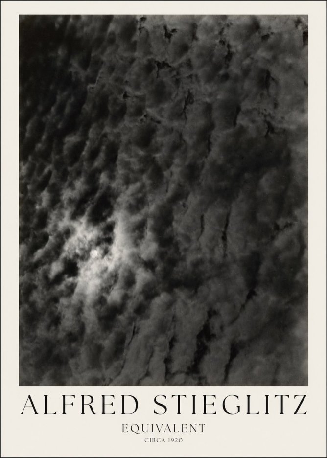 Alfred Stieglitz Equivalent II No1 - Póster