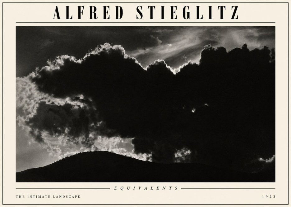 Alfred Stieglitz Equivalents II No6 - Póster