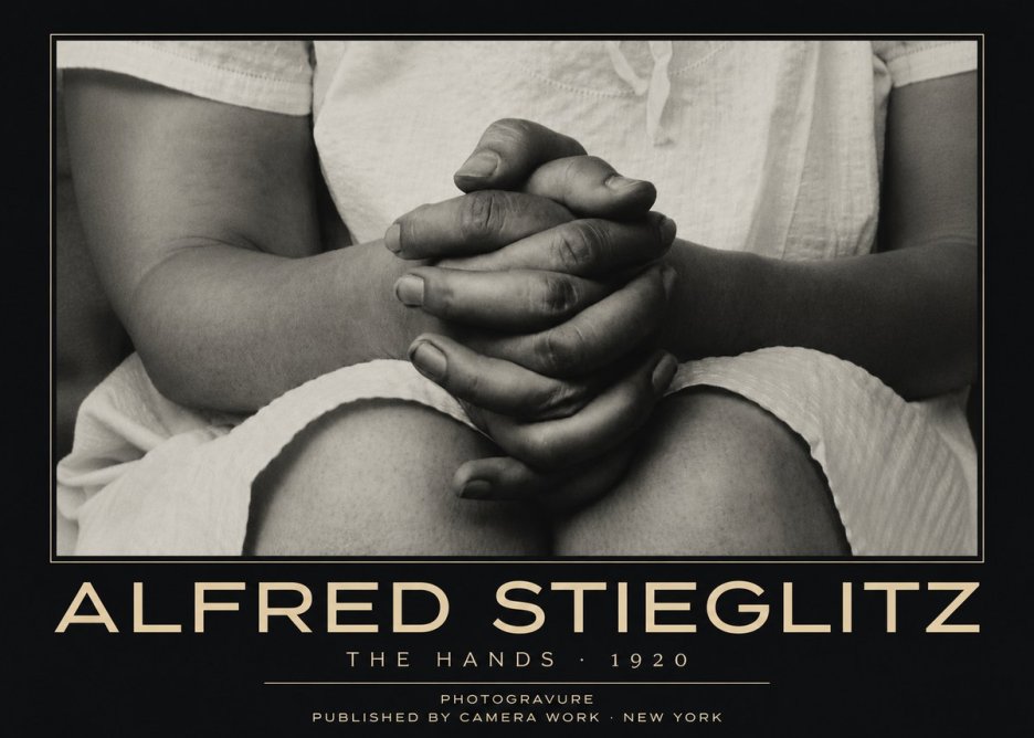 Alfred Stieglitz The Hands No3 - Póster