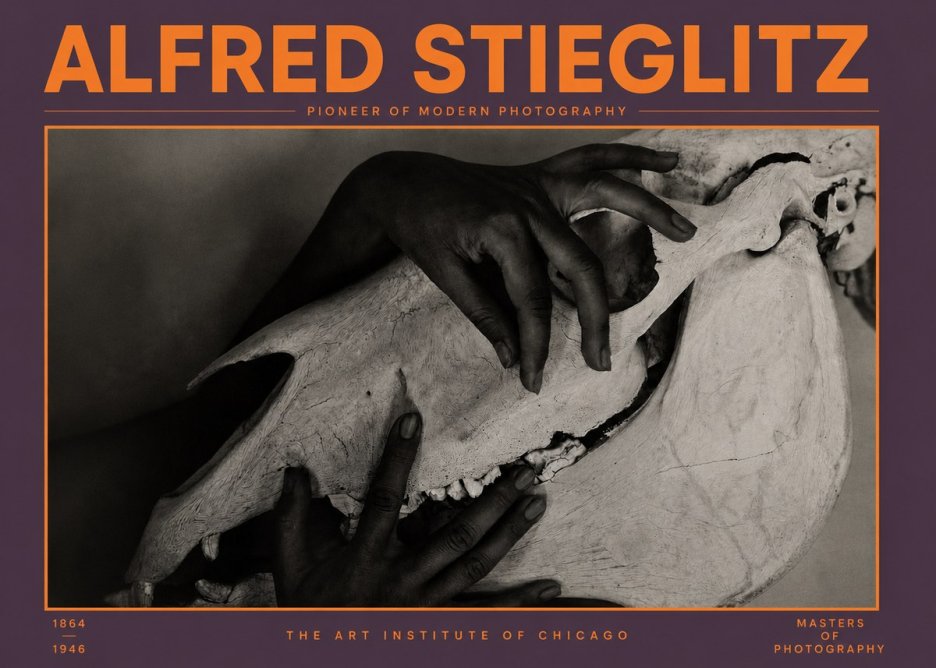 Alfred Stieglitz Georgia O'keeffe - Hands and Skull No4 - Póster
