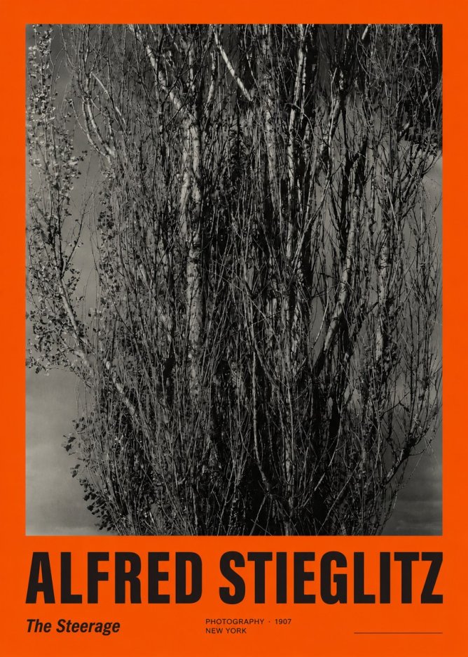 Alfred Stieglitz The Steerage II No4 - Póster