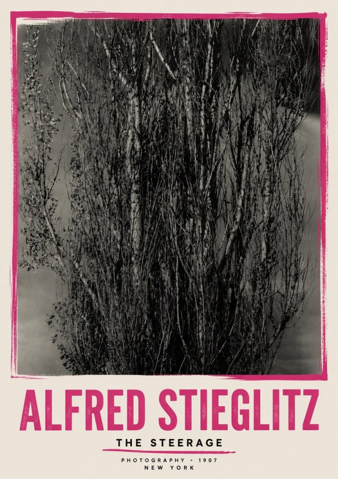 Alfred Stieglitz The Steerage II No6 - Póster