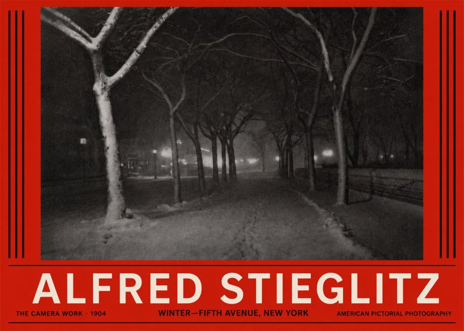 Alfred Stieglitz Winter—fifth Avenue, New York No2 - Póster