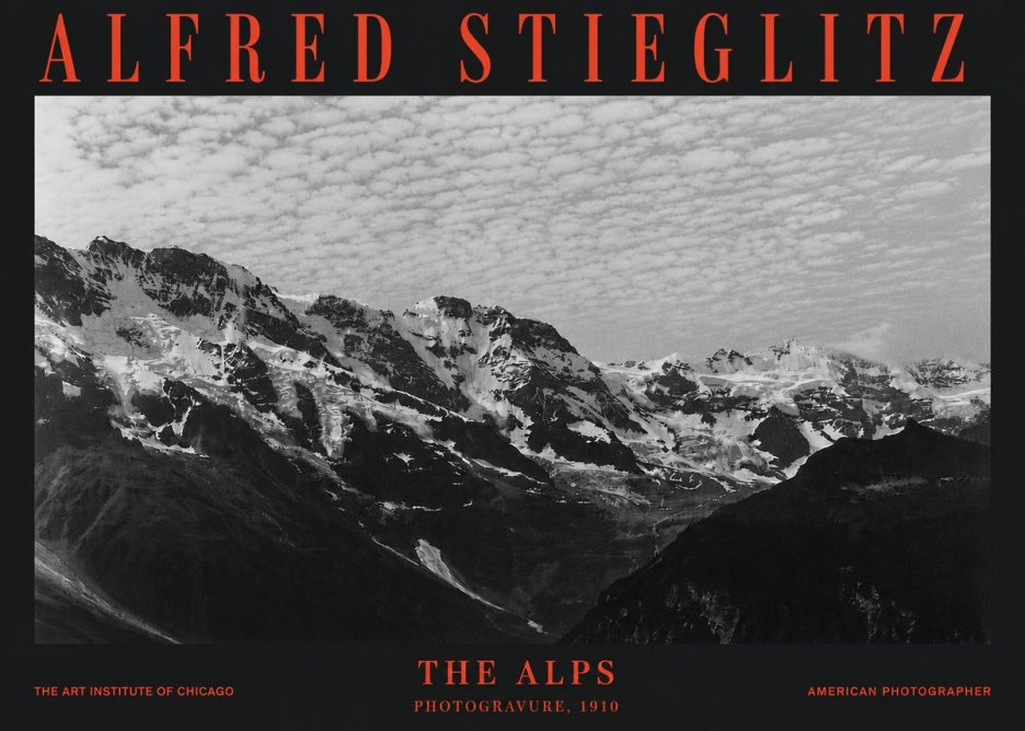 Alfred Stieglitz The Alps No4 - Póster