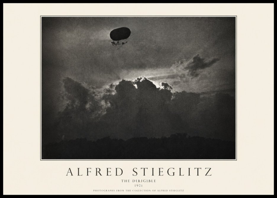 Alfred Stieglitz The Dirigible No1 - Póster