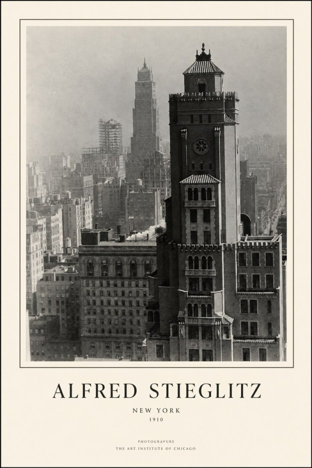 Alfred Stieglitz New York No1 - Póster