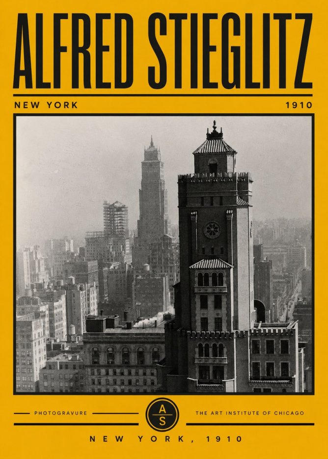 Alfred Stieglitz New York No5 - Póster