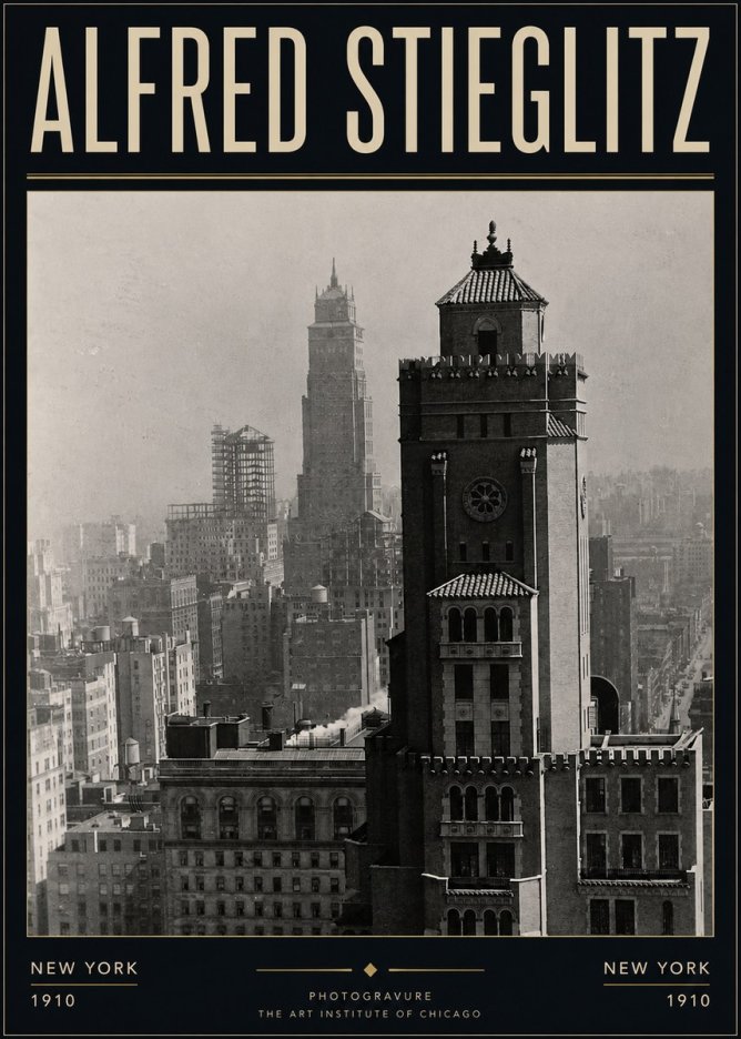 Alfred Stieglitz New York No6 - Póster