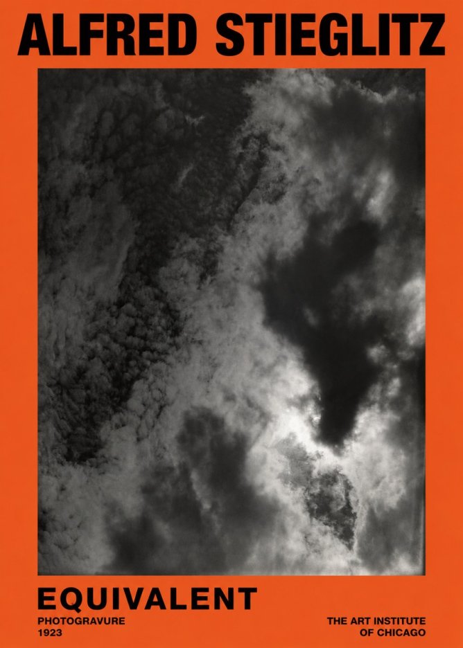Alfred Stieglitz Equivalent V No2 - Póster