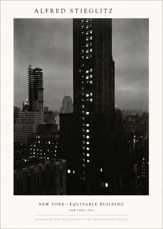 Alfred Stieglitz New York—equitable Building No1 - Póster