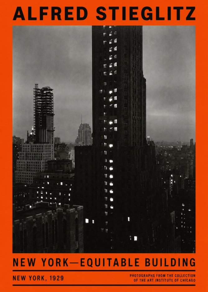 Alfred Stieglitz New York—equitable Building No2 - Póster