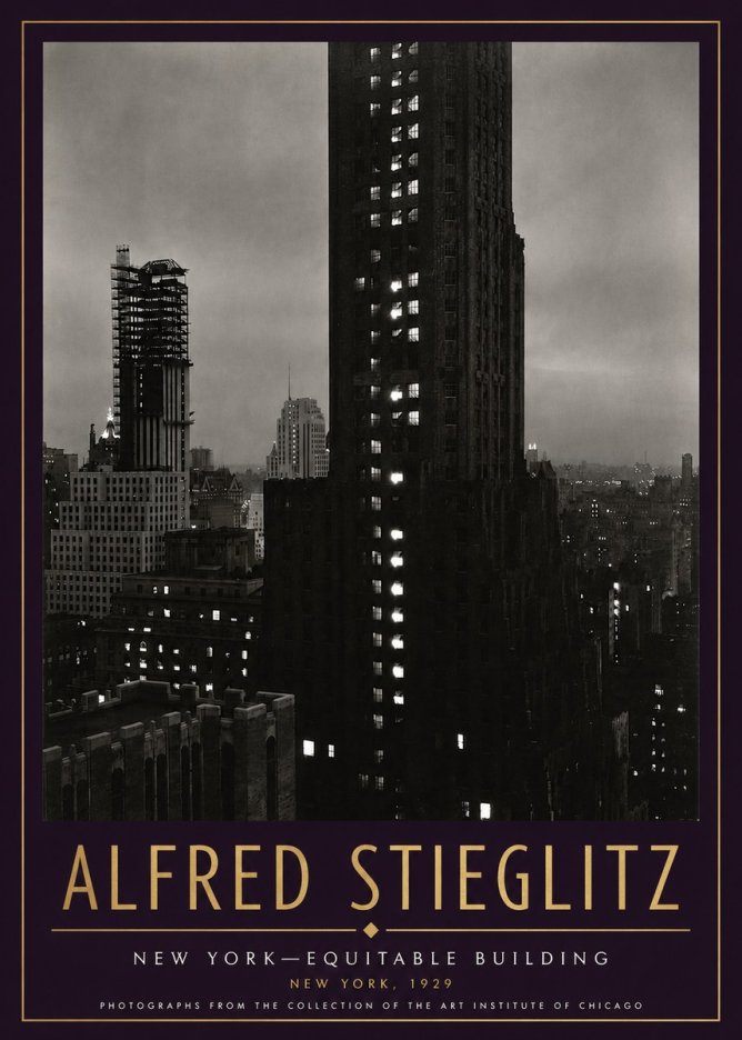 Alfred Stieglitz New York—equitable Building No4 - Póster