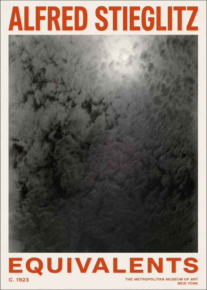Alfred Stieglitz Equivalents IV No2 - Póster