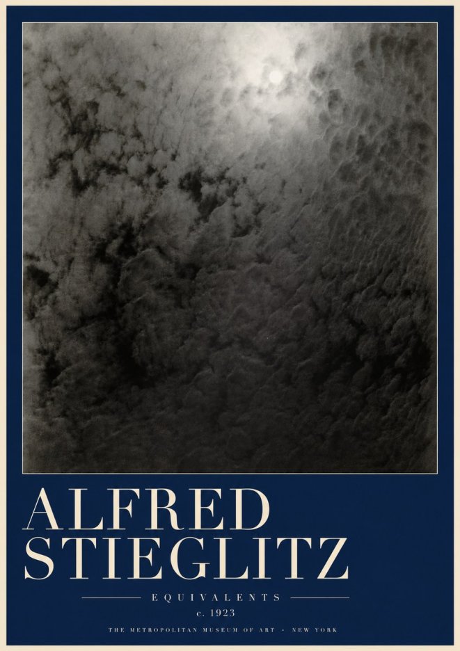 Alfred Stieglitz Equivalents IV No5 - Póster