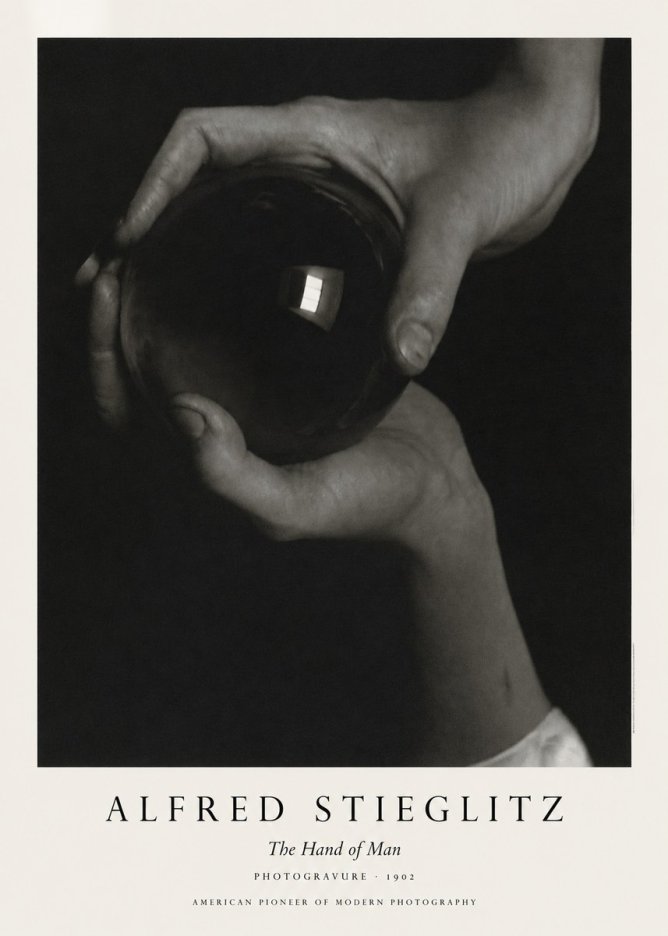 Alfred Stieglitz The Hand of Man II No1 - Póster