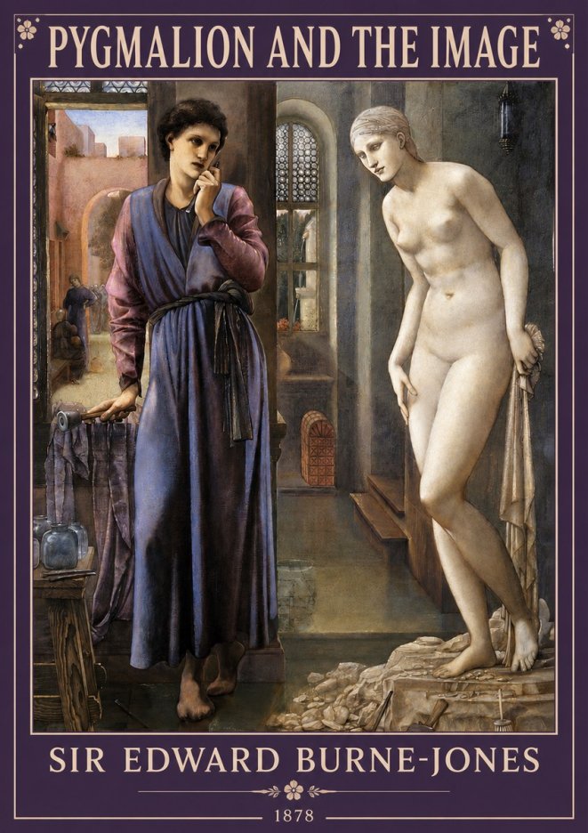 Edward Burne-Jones Pygmalion and the Image No4 - Póster