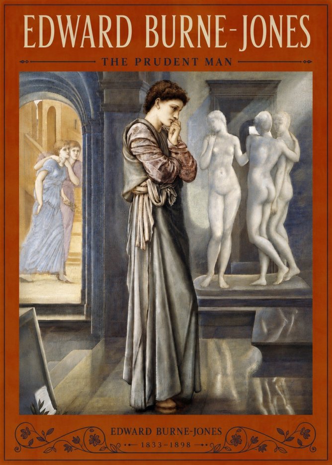 Edward Burne-Jones The Prudent Man No5 - Póster
