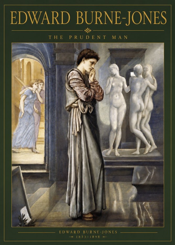 Edward Burne-Jones The Prudent Man No6 - Póster