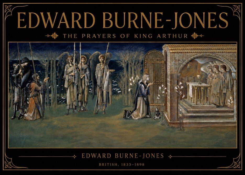 Edward Burne-Jones The Prayers of King Arthur No3 - Póster