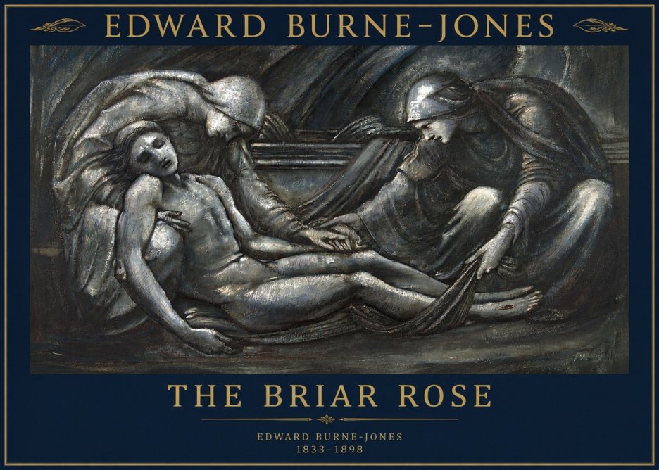 Edward Burne-Jones The Briar Rose No2 - Póster
