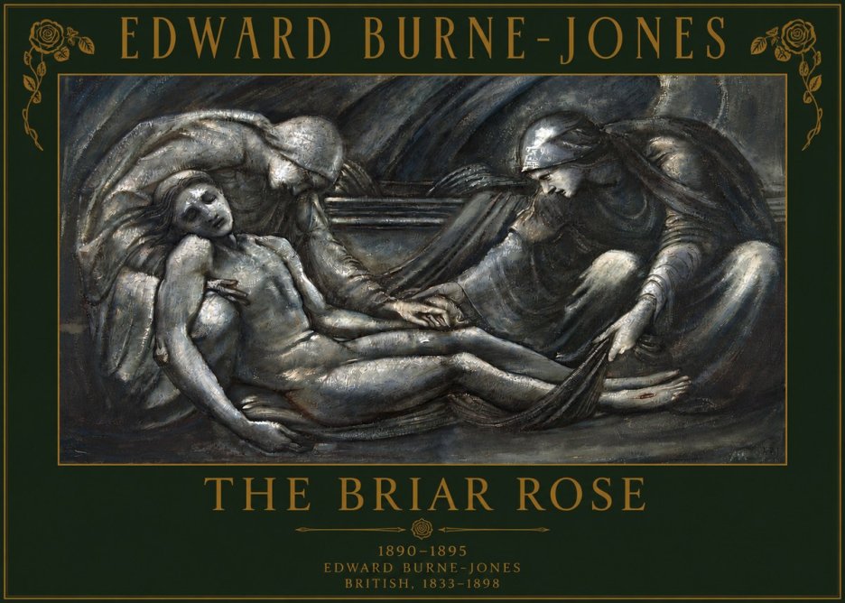 Edward Burne-Jones The Briar Rose No4 - Póster