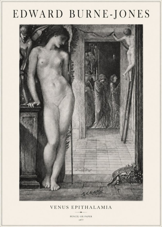 Edward Burne-Jones Venus Epithalamia No1 - Póster