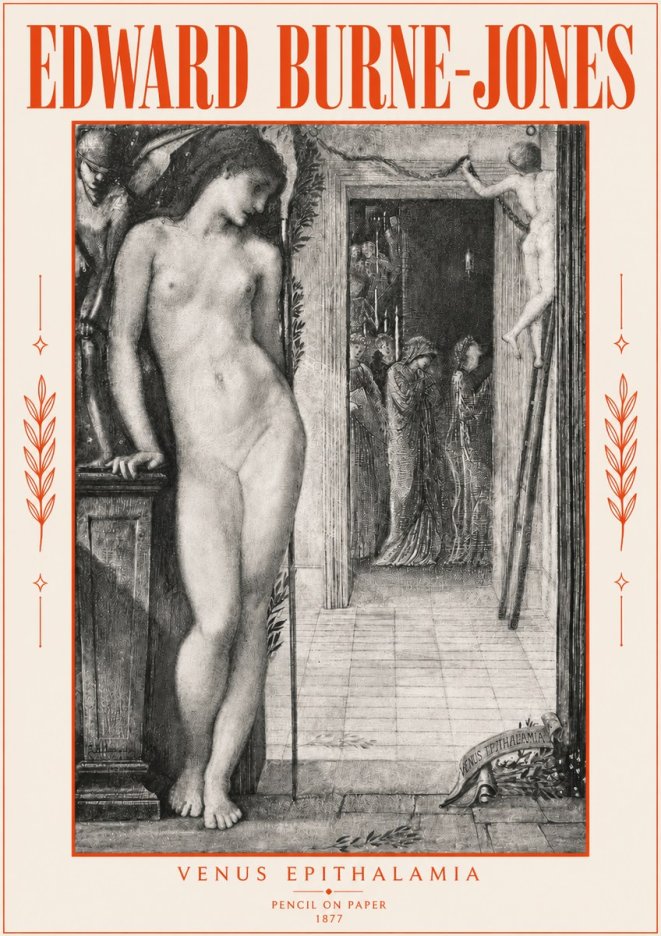 Edward Burne-Jones Venus Epithalamia No5 - Póster