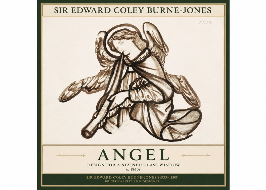 Edward Burne-Jones Angel No1 - Póster