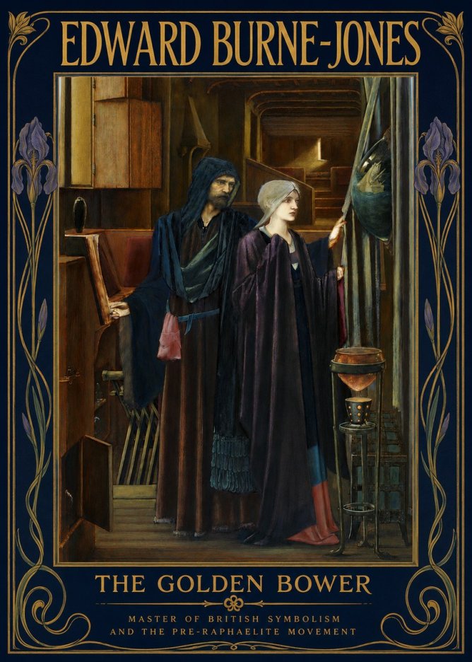 Edward Burne-Jones The Golden Bower No3 - Póster