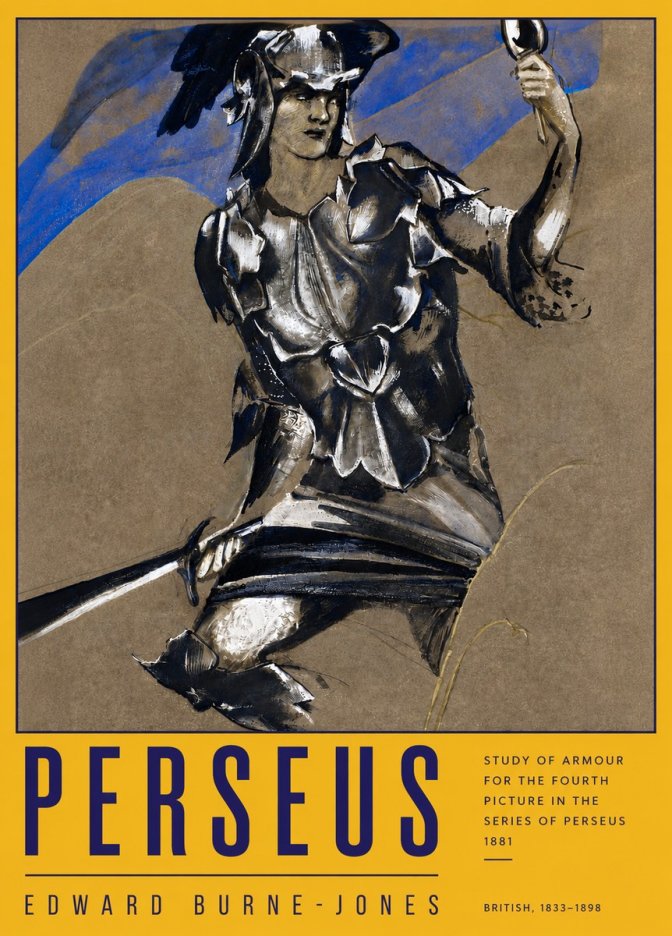Edward Burne-Jones Perseus No3 - Póster