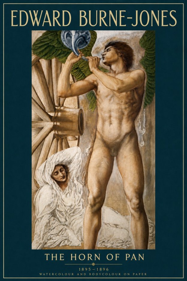 Edward Burne-Jones The Hour of the Soul No4 - Póster