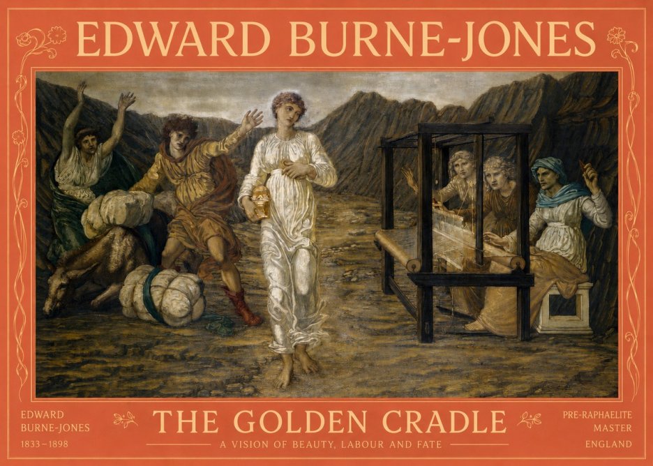 Edward Burne-Jones The Golden Cradle No2 - Póster